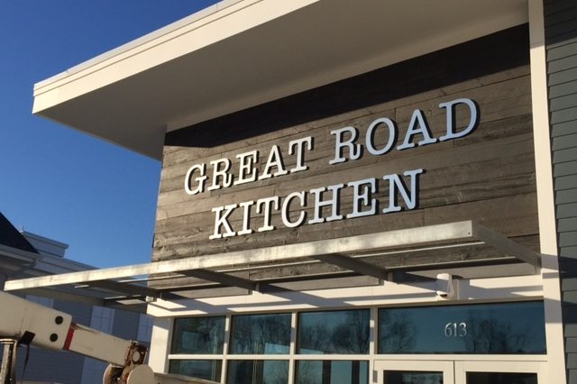 reclaimed wood sign metal letters rustic farmhouse sign boston