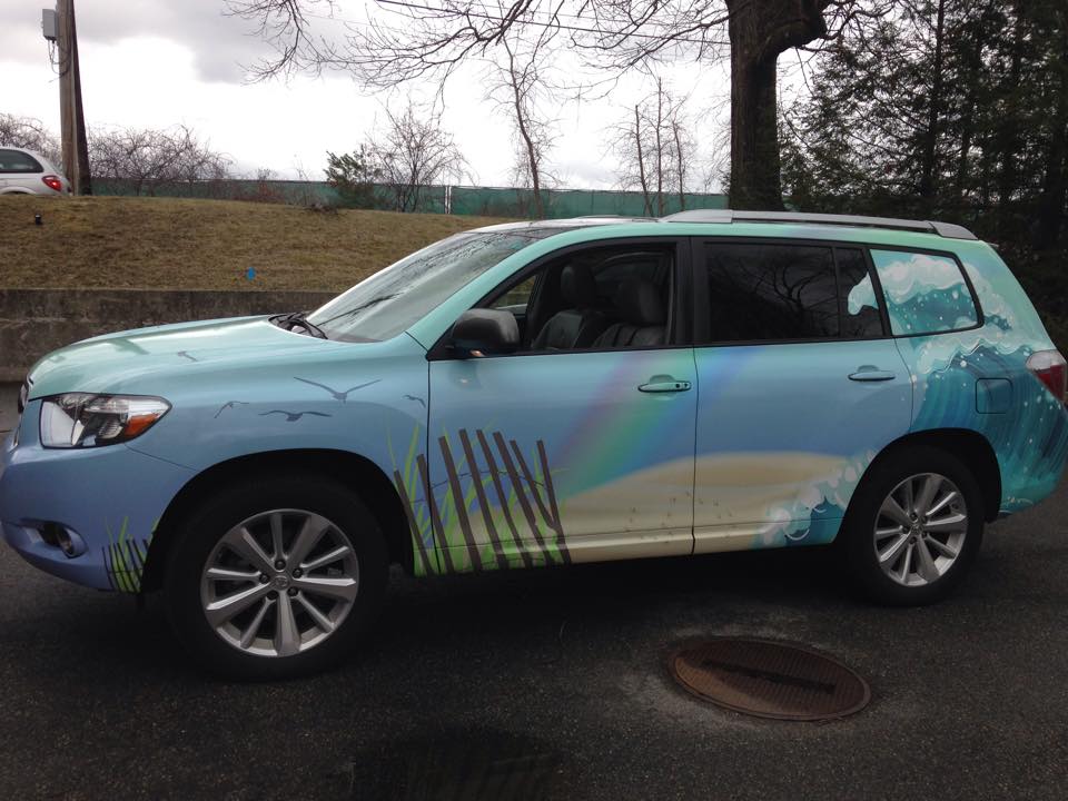beach vehicle wrap boston ma car vinyl wrap