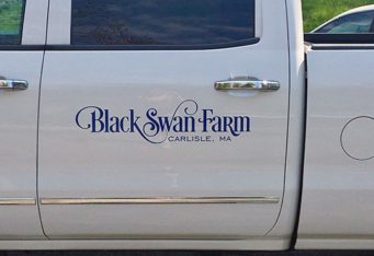 farm truck lettering logo design desire font boston ma