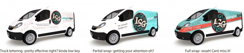 auto wraps truck lettering massachusetts