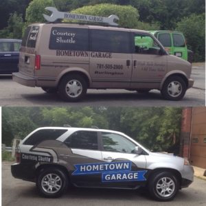 before and after vehicle graphics massahusetts